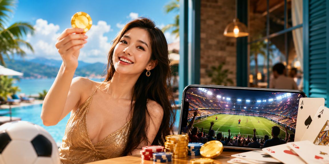Người chơi thưởng thức trò chơi bài tại Nha Trang